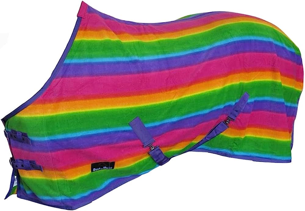 Rainbow Fleece Standard neck