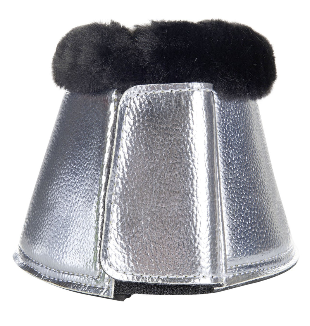 hkm metallic grey overreach boots