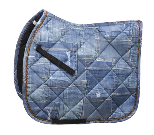 WAHLSTEN denim saddle pad