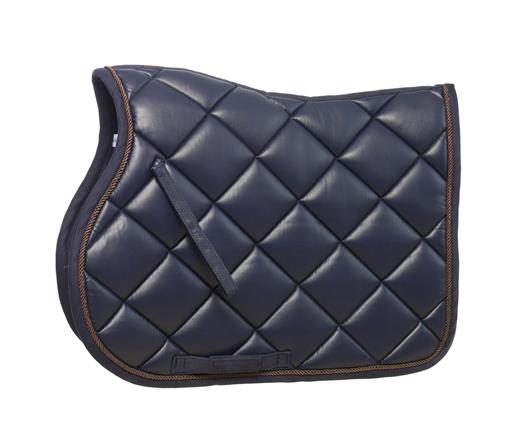 LAMI-CELL leather look saddle pad