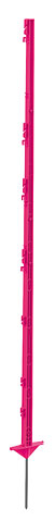 pink and petrol electric fence posts