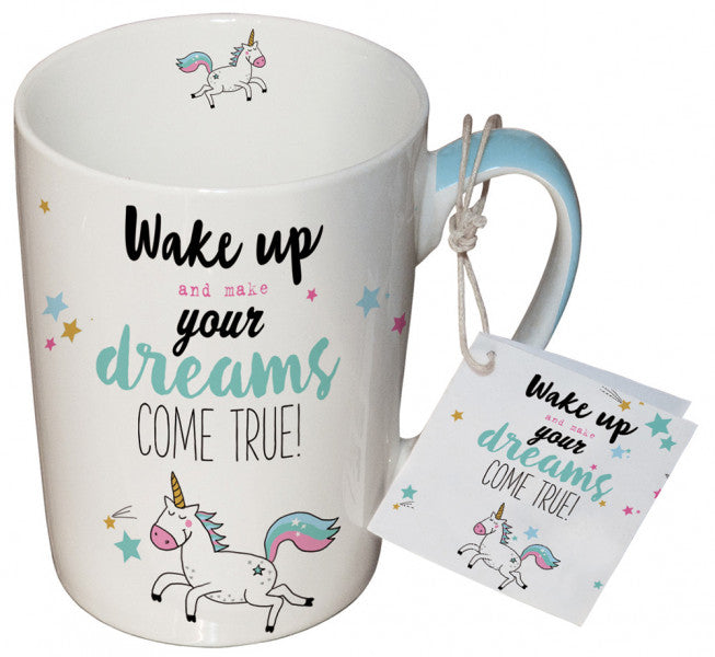 Wake up Unicorn mugs