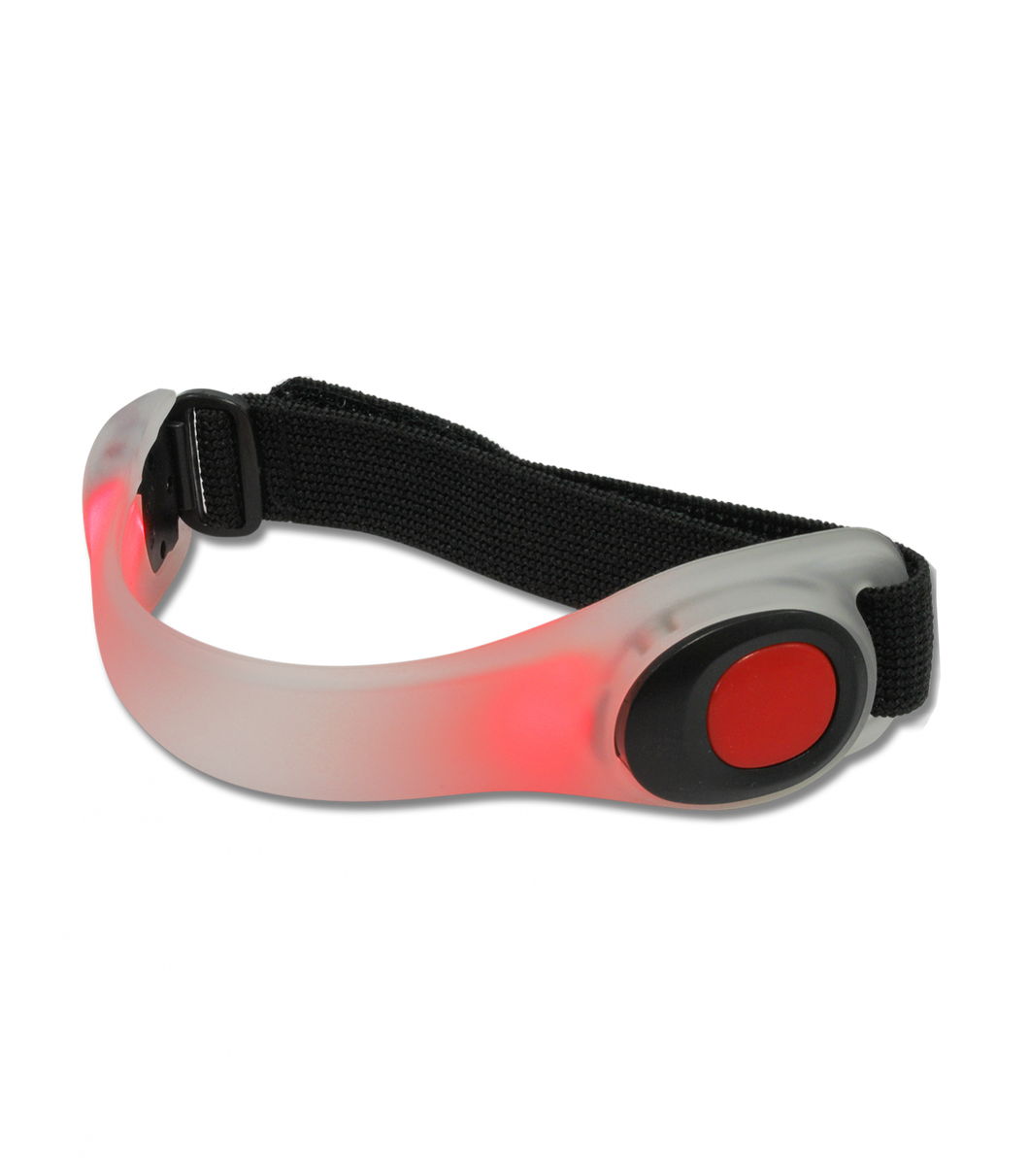 LED REFLECTIVE ARMBAND, RED