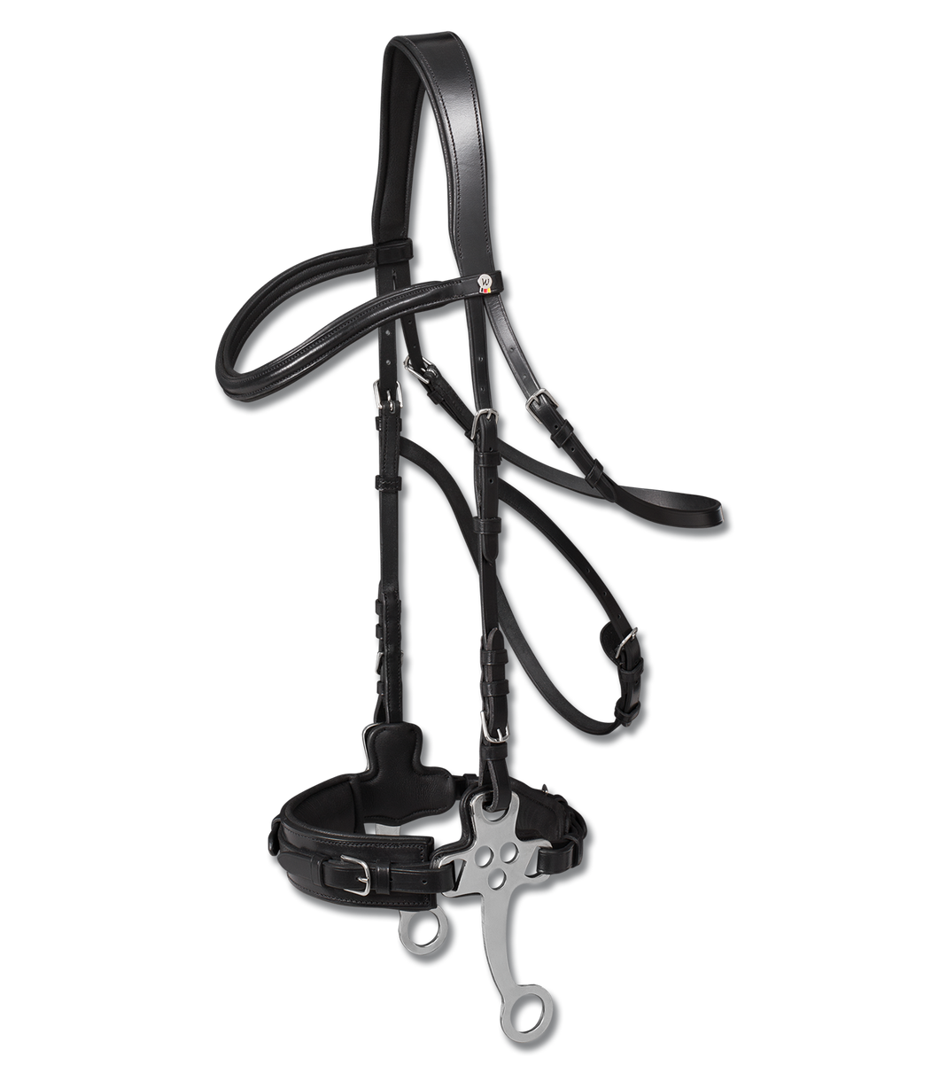 Waldhausen x line hackamore bridle