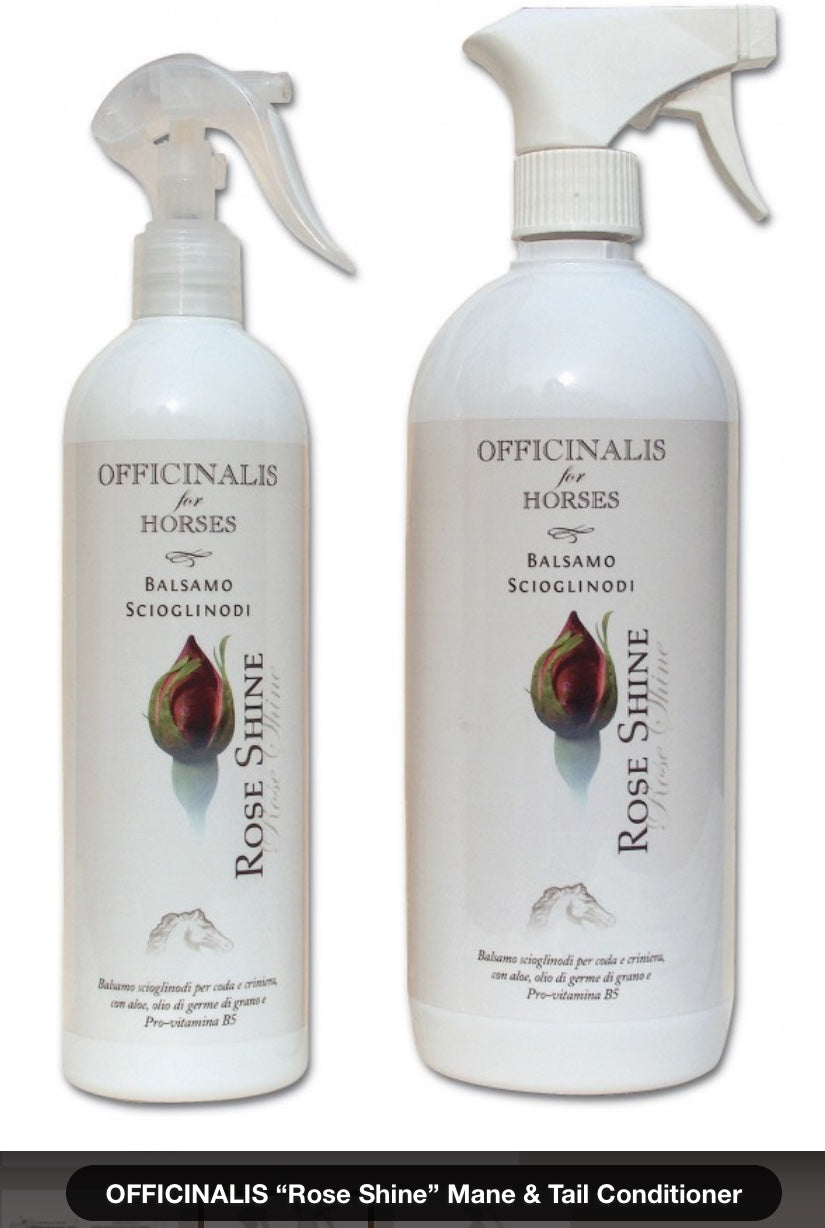 Officinalis rose shine mane and tail