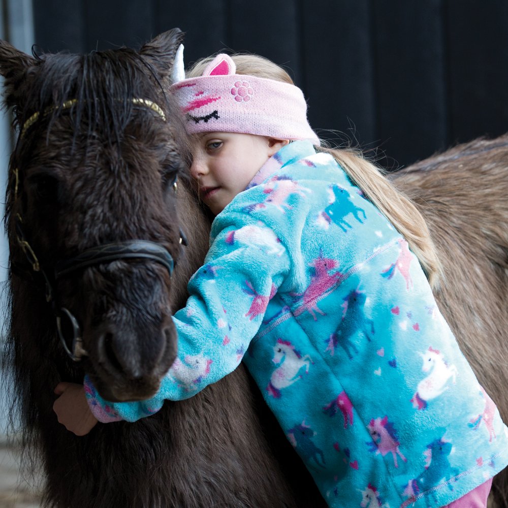 Dinky riders unicorn fleece