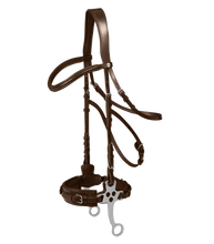 Load image into Gallery viewer, Waldhausen x line hackamore bridle
