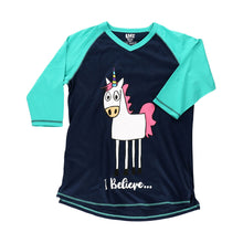 Load image into Gallery viewer, lazy ones ladies unicorn pjs
