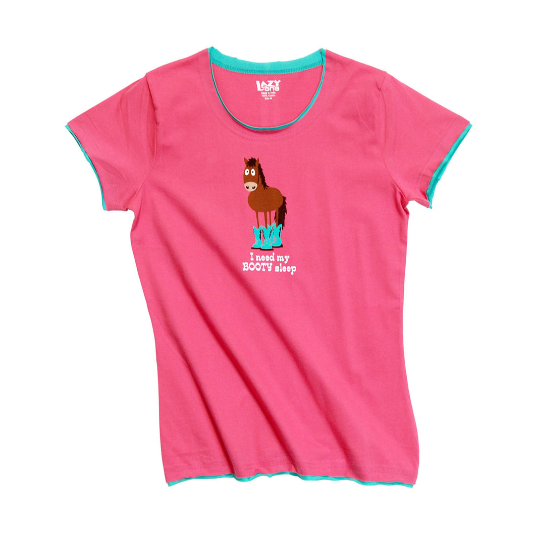 ladies pj top lazy ones