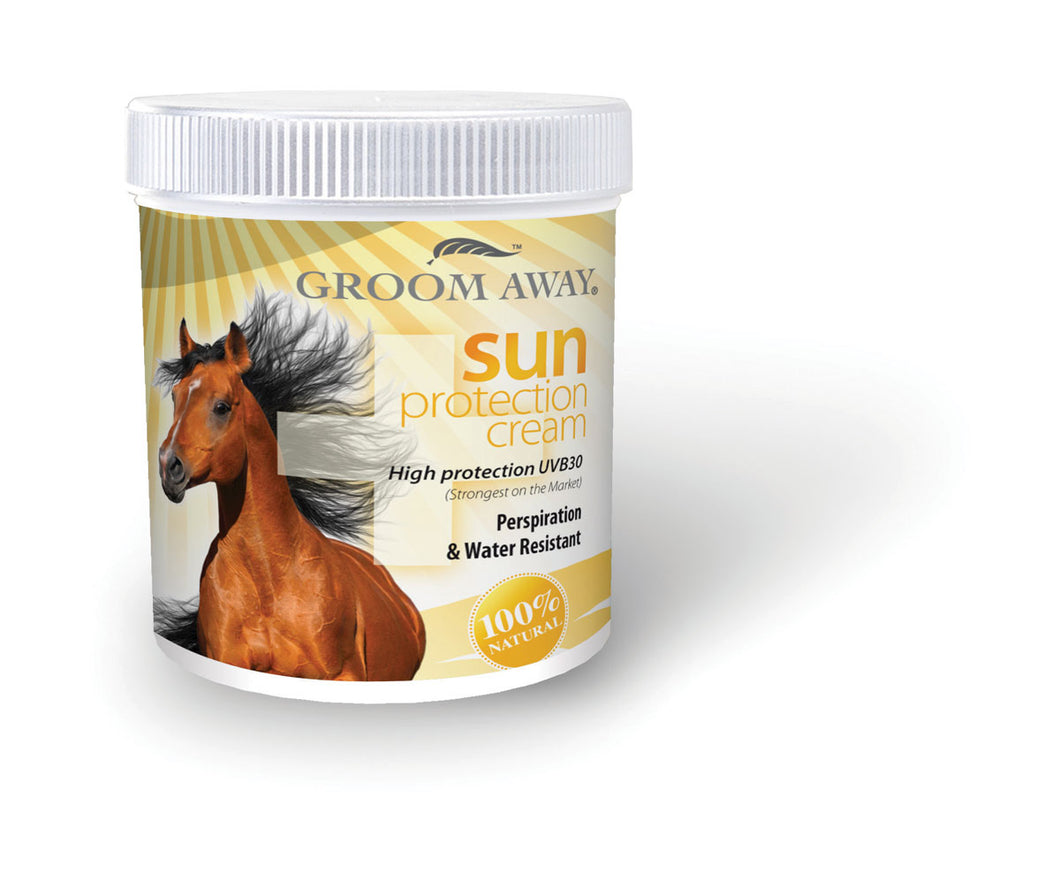Groom away sun cream