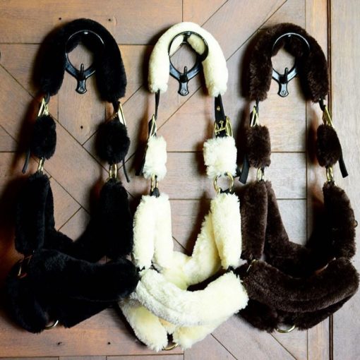 The Kentucky Horsewear Sheepskin Headcollar