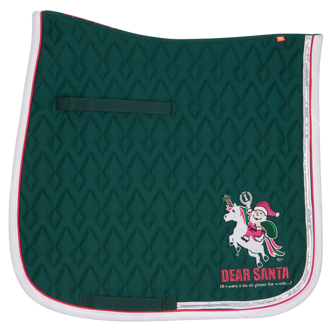 IR Christmas saddle cloth