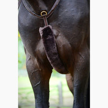 Load image into Gallery viewer, The Kentucky Horsewear Sheepskin Breastplate Cover
