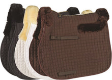 Load image into Gallery viewer, CALDENE SADDLECLOTH SHEEPSKIN HALF LINED GP
