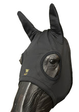 Load image into Gallery viewer, WAHLSTEN HEALING TITANIUM FACE HOOD WITH EARS, BLACK

