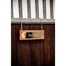 Load image into Gallery viewer, Kentucky Grooming Deluxe Stable Name Plate
