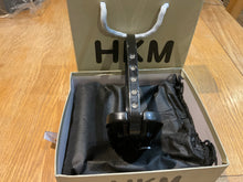 Load image into Gallery viewer, Hkm Aluminium stirrups black with crystals
