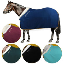 Load image into Gallery viewer, Horses Fluffy Fleece rug
