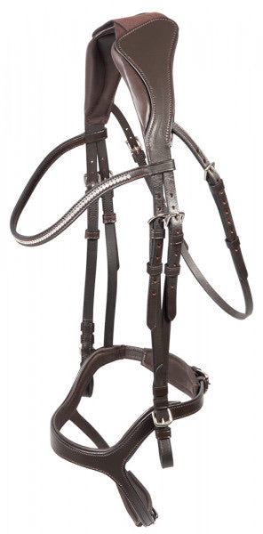 Kadira anatomical snaffle bridle