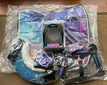 Load image into Gallery viewer, Rainbow universe  saddle pad set
