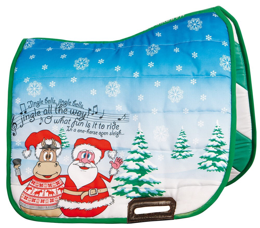 H&h Christmas saddle pad