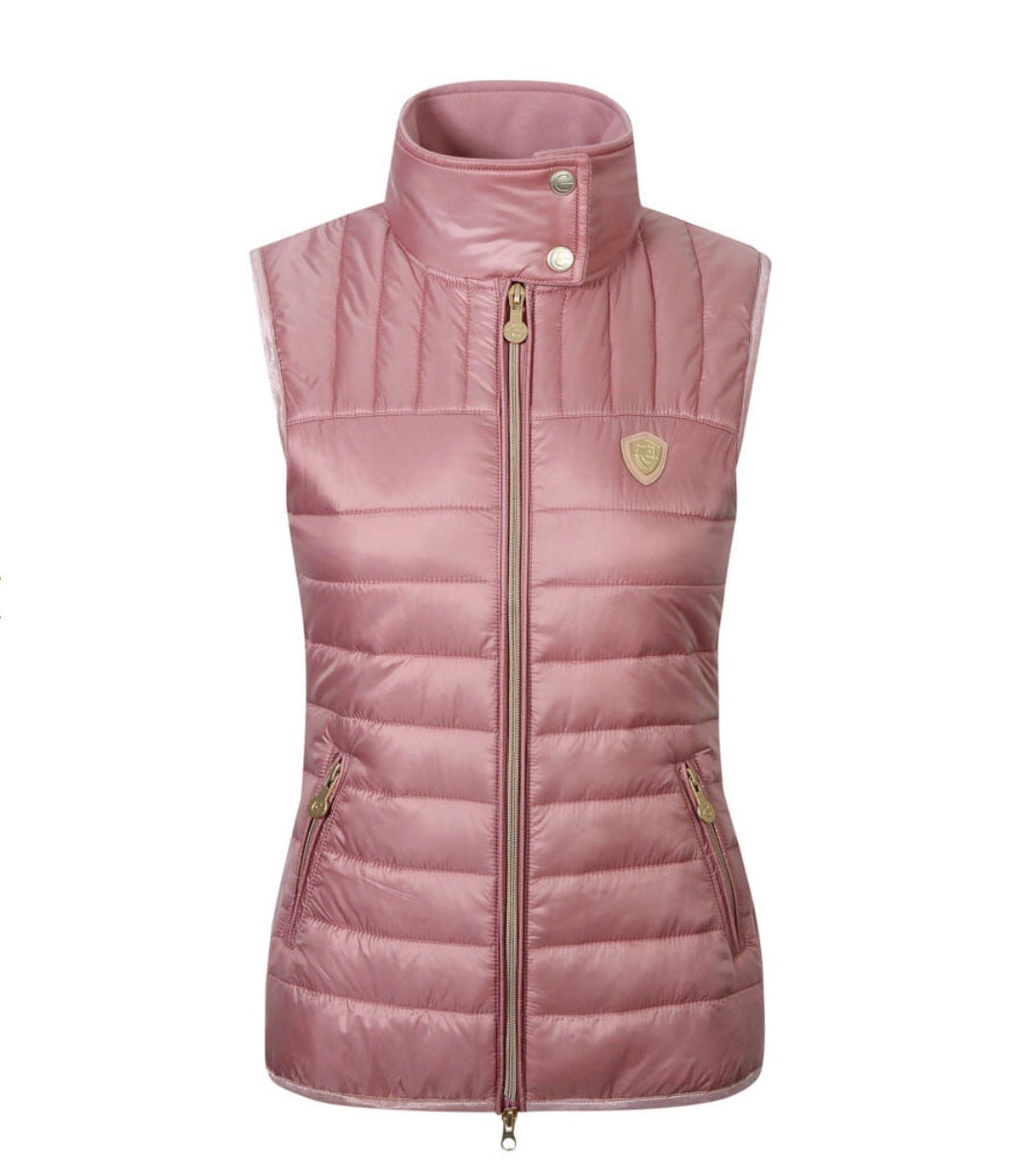 C Rose Quilted Waistcoat