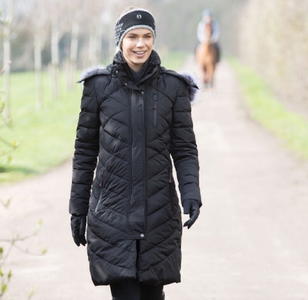 INFERNO LONG QUILTED COAT <HEATED>