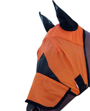 Load image into Gallery viewer, Hilason  uv and fly mask with nose
