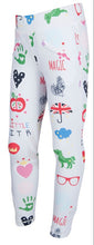 Load image into Gallery viewer, Hkm childrens santa fe riding leggings silicon knee patch
