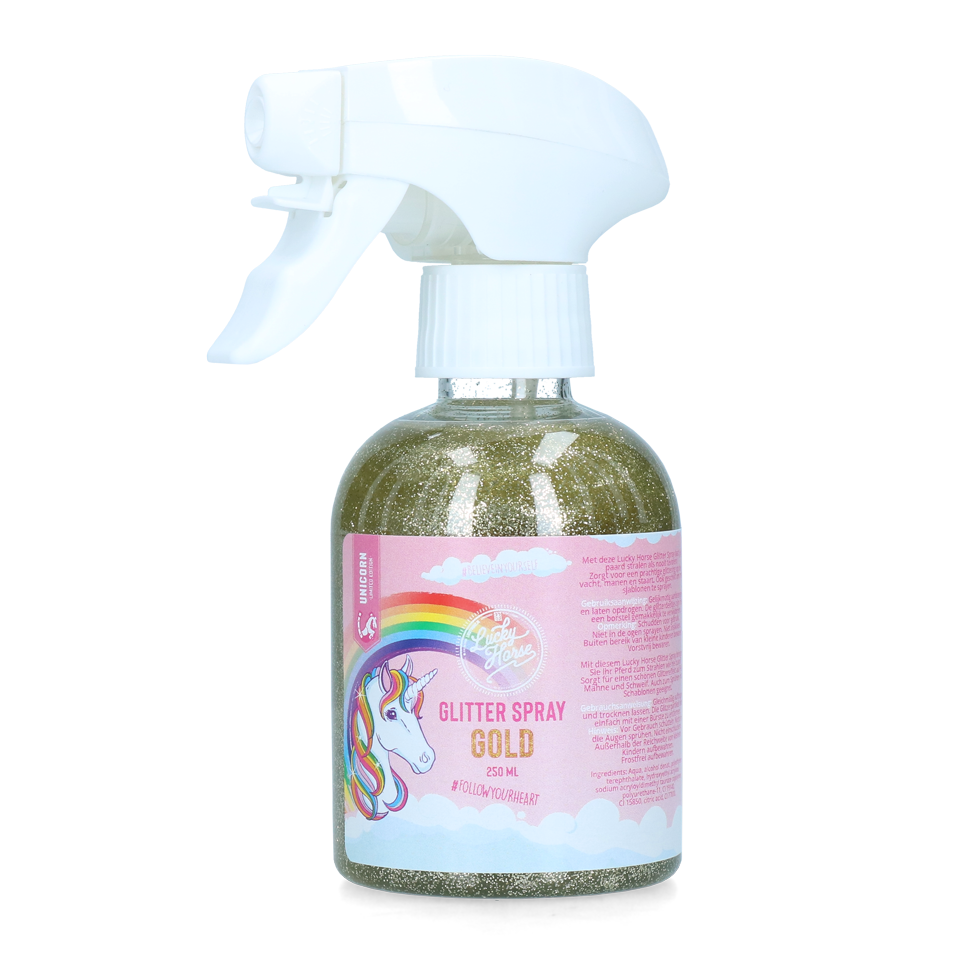 Lucky horse glitter spray