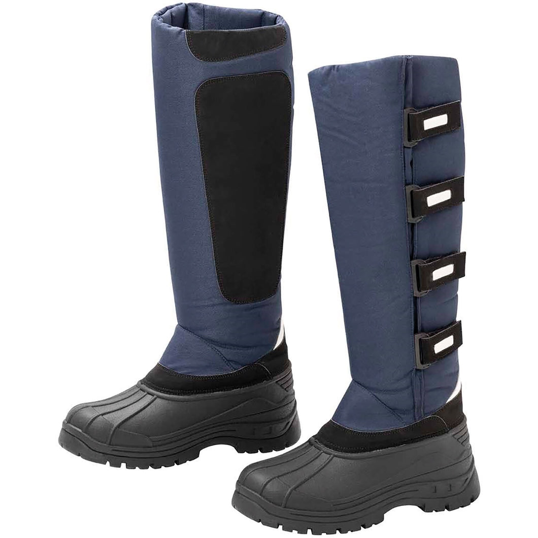 Winter navy boots