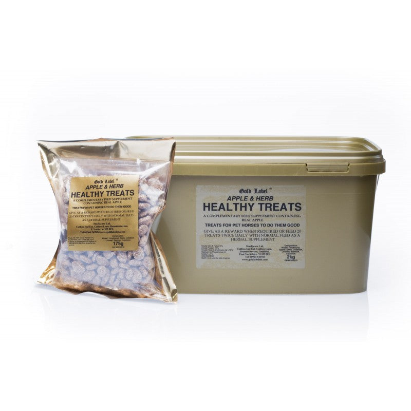 Gold label red apple treats
