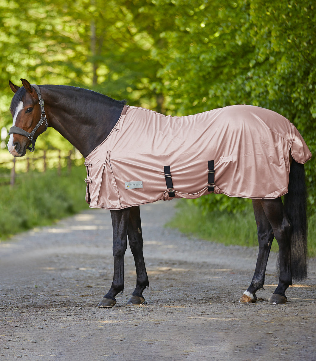 Pale rose pink standard fly rug