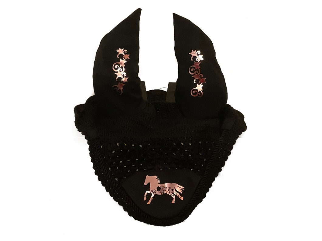 IAABH ROSE GOLD RUN FREE EAR BONNET
