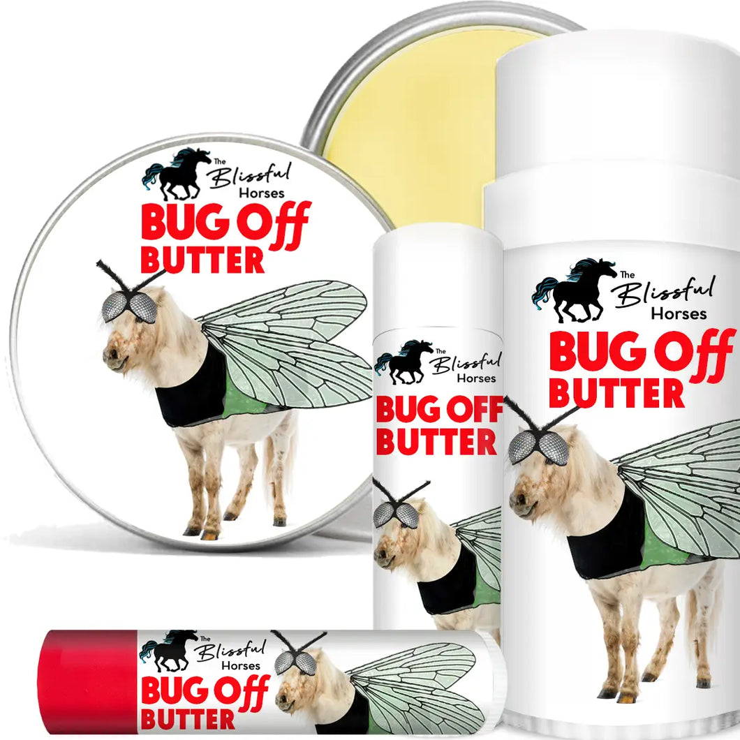 THE BLISSFUL HORSE BUG OFF BUTTER