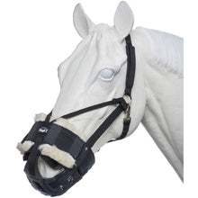 Load image into Gallery viewer, EASY BREATHE ADJUSTABLE V-NOSE GRAZING MUZZLE THITH MUZZLE LINER
