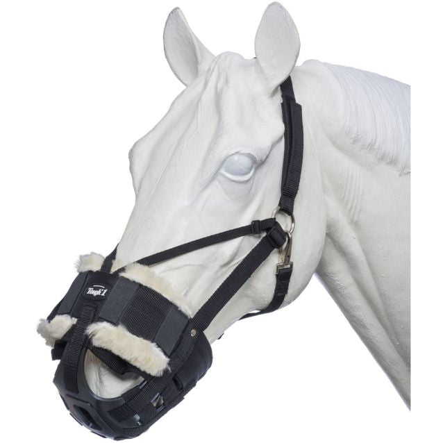 EASY BREATHE ADJUSTABLE V-NOSE GRAZING MUZZLE THITH MUZZLE LINER