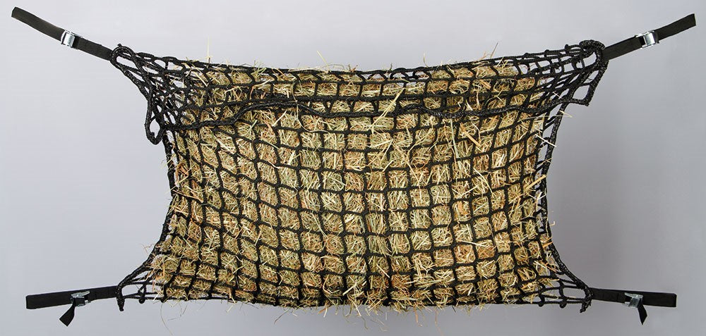 Slow feeder square deluxe hay net