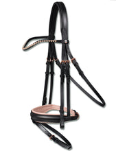 Load image into Gallery viewer, Waldhausen x line rose Gold bridle
