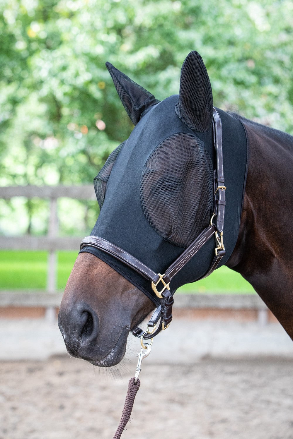 H&H Lycra mesh fly mask with skin fit