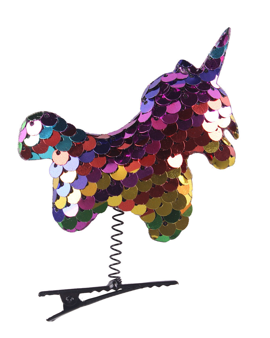Unicorn wobble mane clips set
