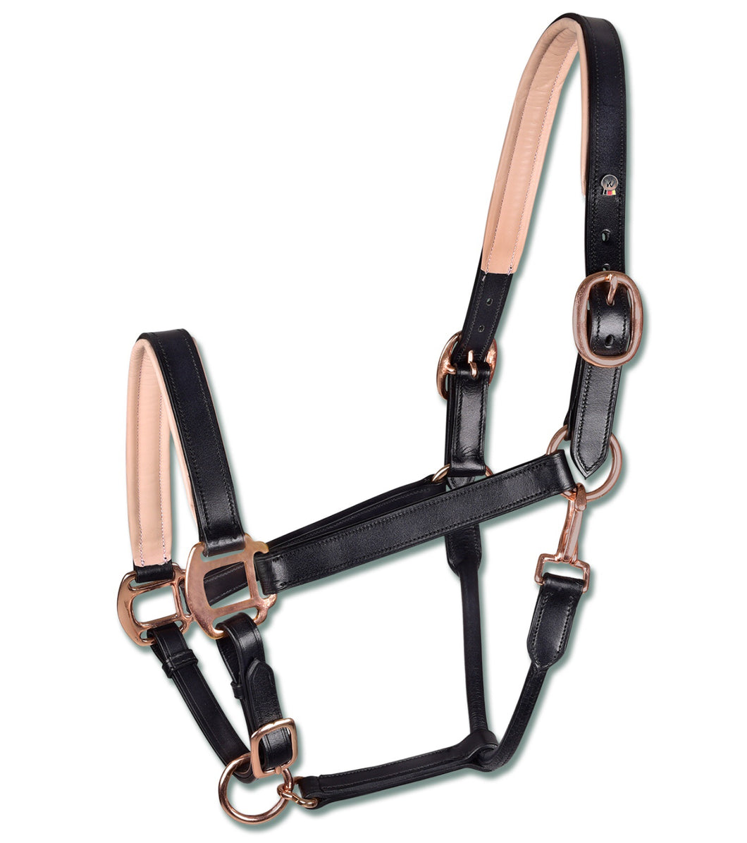 X line halter rose gold