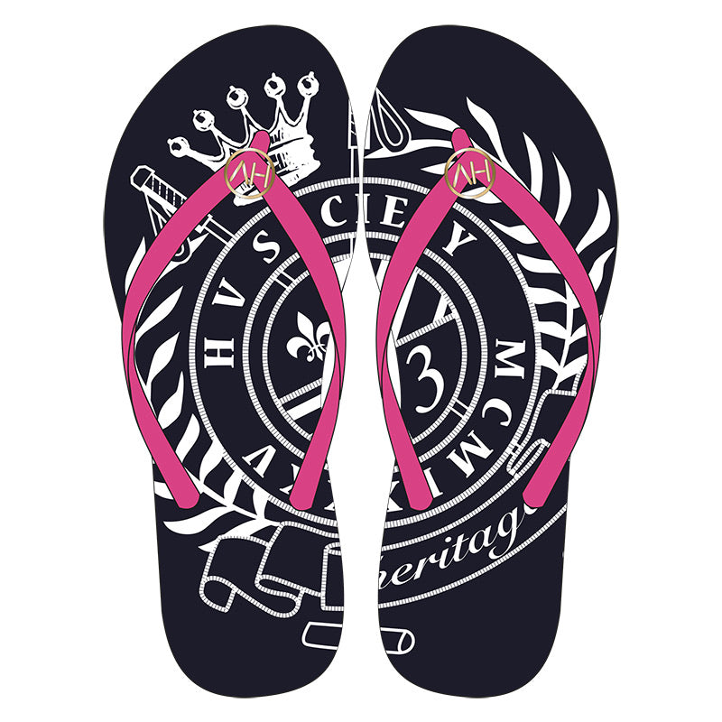 HV polo Leslie flip flops