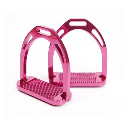 Fuchsia pink stirrups